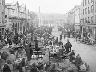 Street Market Scene Cork