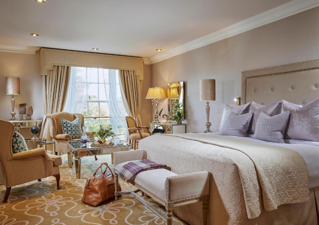 hayfield luxury hotel in cork city bedroom